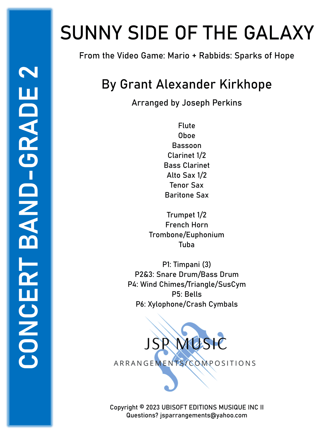 Sunny Side Of The Galaxy (arr. Joseph Perkins)