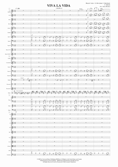 Viva La Vida (arr. Jetse Bremer)