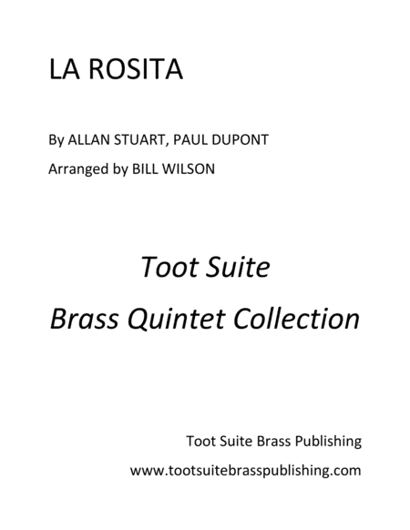 La Rosita (arr. Bill Wilson)