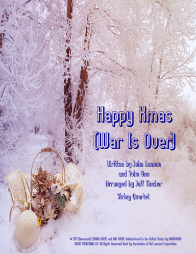 Happy Xmas (War Is Over) (arr. Jeff Tincher)
