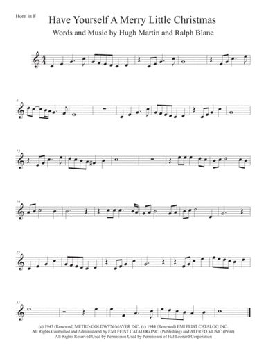 Have Yourself A Merry Little Christmas  from MEET ME IN ST. LOUIS (arr. Kevin Busse)