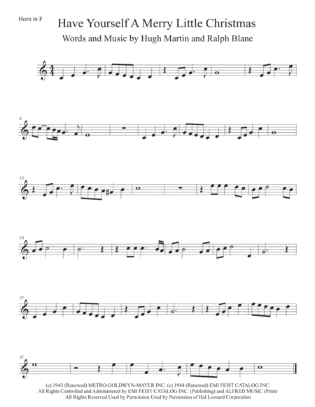 Have Yourself A Merry Little Christmas  from MEET ME IN ST. LOUIS (arr. Kevin Busse)