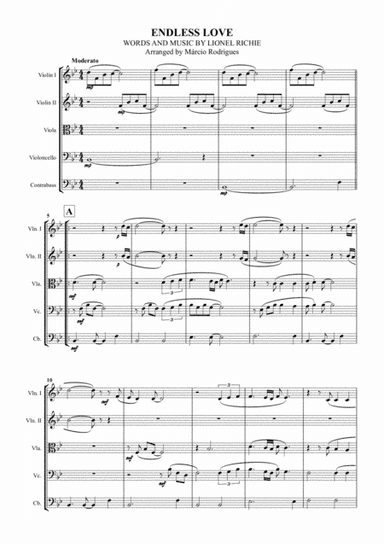 Endless Love (arr. Márcio Rodrigues)