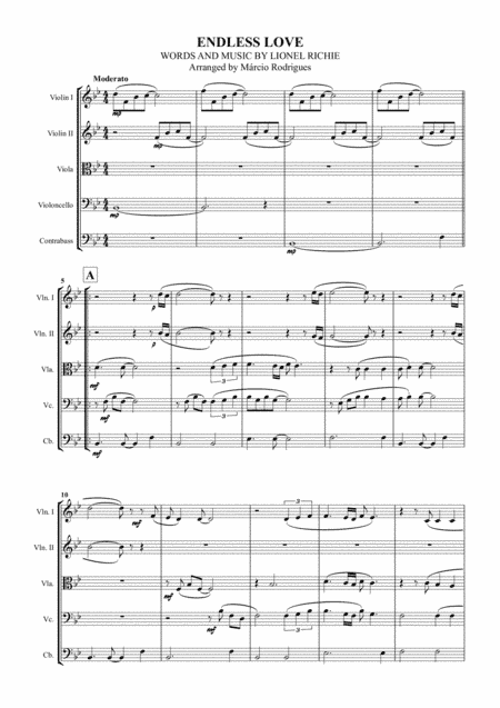 Endless Love (arr. Márcio Rodrigues)