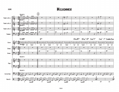 Willkommen (arr. Harold Greene)