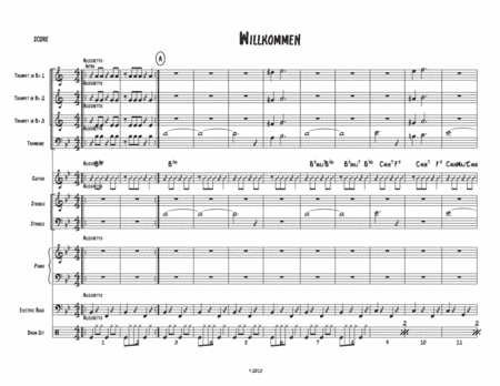 Willkommen (arr. Harold Greene)