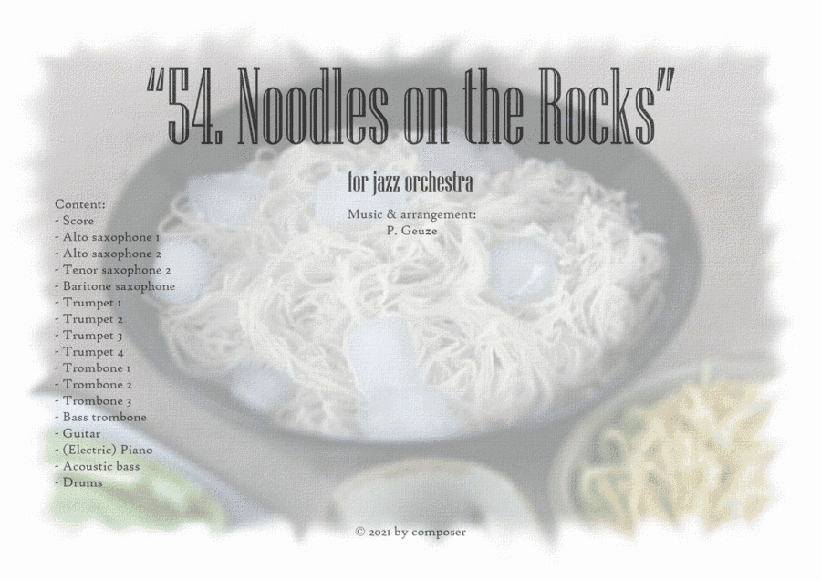 54. Noodles on the Rocks