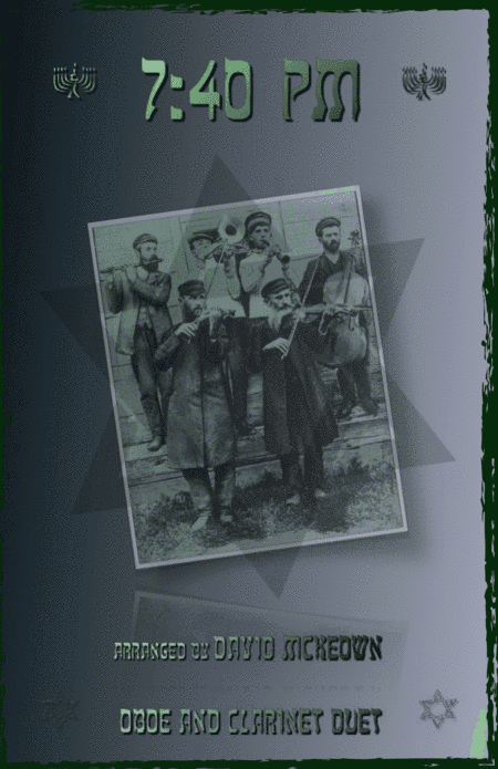 7.40pm, Traditional Klezmer tune for Oboe and Clarinet Duet (arr. David McKeown)