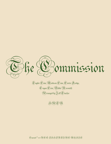 The Commission (arr. Jeff Tincher)