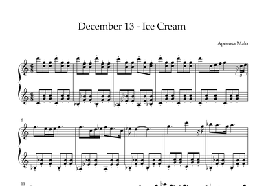December 13 - Ice Cream