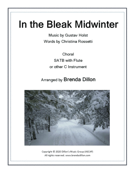 In the Bleak Midwinter (arr. Brenda Dillon)