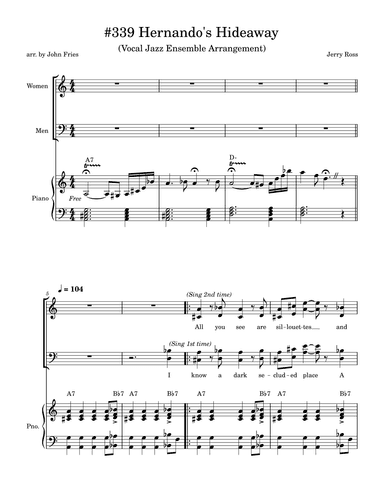 Hernando's Hideaway (arr. John Fries)