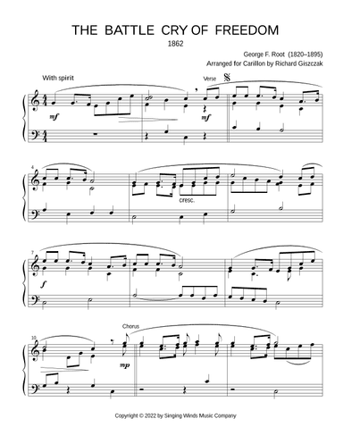 The Battle Cry of Freedom (arr. Richard Giszczak)
