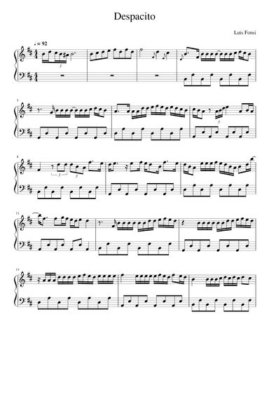 Despacito (arr. Luis Fonsi)