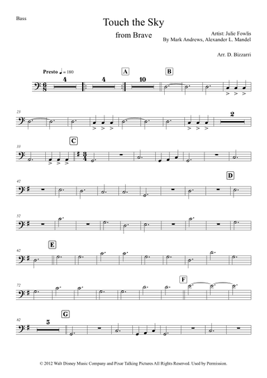 Touch The Sky (arr. Davide Bizzarri)
