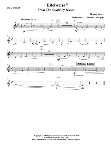 Edelweiss (arr. Fredrik Lundquist)