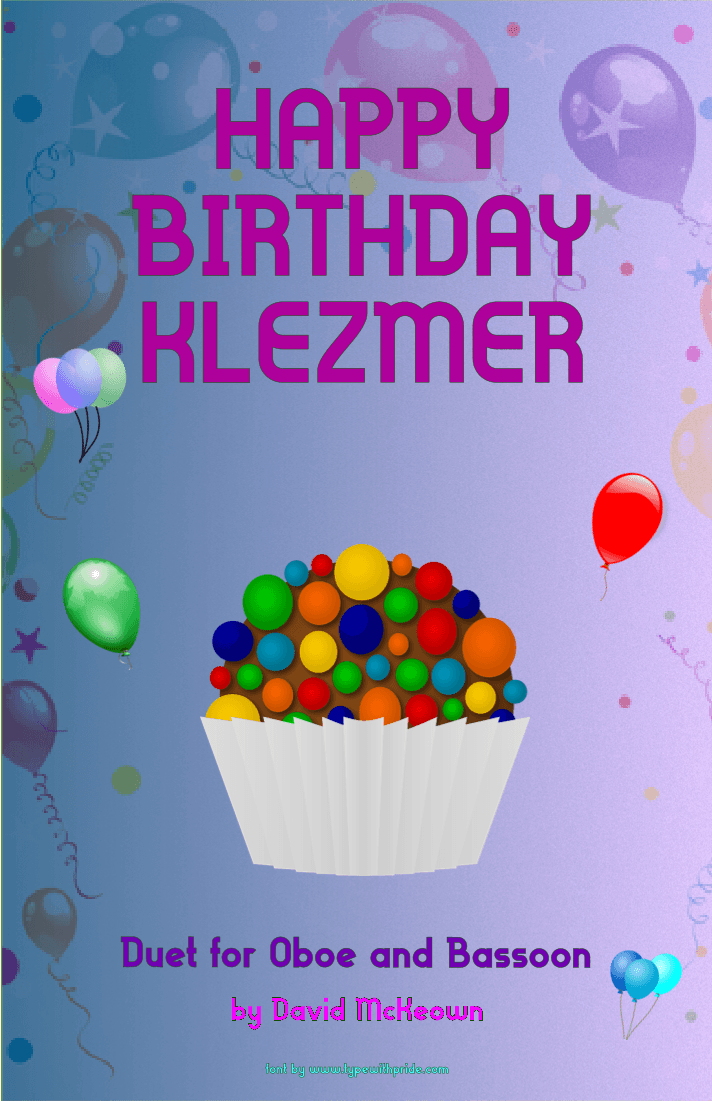 Happy Birthday Klezmer for Oboe and Bassoon Duet (arr. David McKeown)