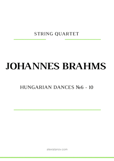 Hungarian Dances ?6-10