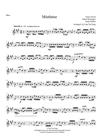 Mistletoe (arr. Lam Yat Fung)