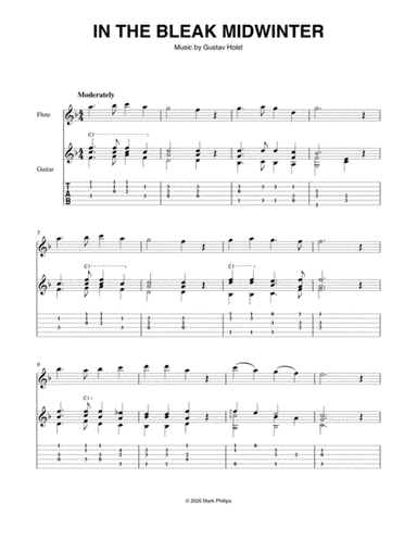 In the Bleak Midwinter (arr. Mark Phillips)