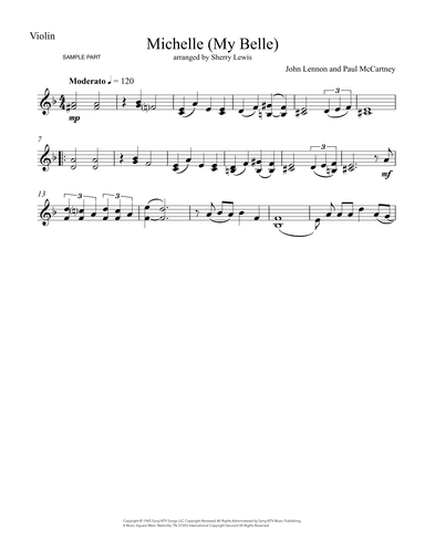 Michelle (arr. Sherry Lewis)