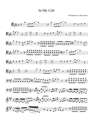 In My Life (arr. Patricia Ryan)