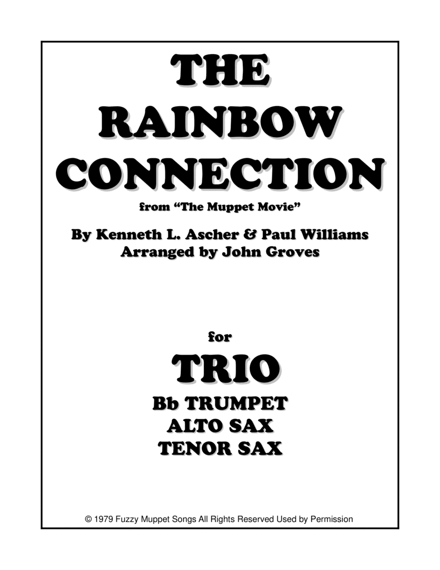 The Rainbow Connection (arr. John Groves)