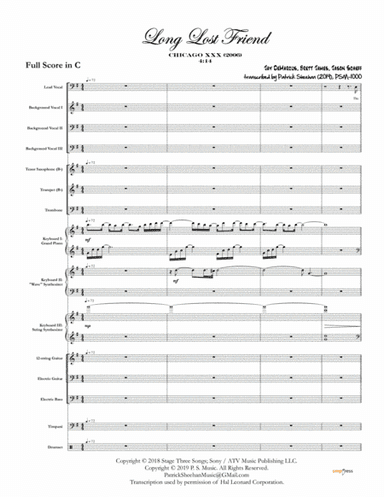 Long Lost Friend (arr. Patrick Sheehan)