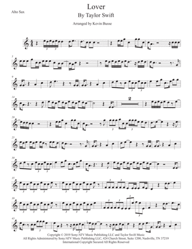 Lover (arr. Kevin Busse)