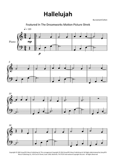 Hallelujah (arr. Glauco Fernandes)