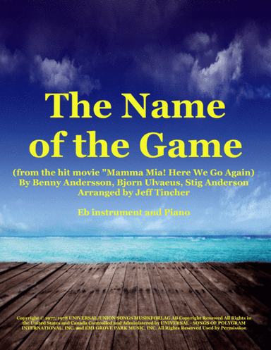 The Name Of The Game (arr. Jeff Tincher)