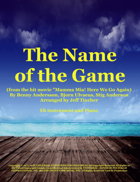 The Name Of The Game (arr. Jeff Tincher)