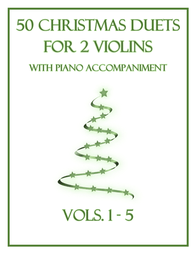 50 Christmas Duets for 2 Violins with Piano Accompaniment (arr. B. C. Dockery)