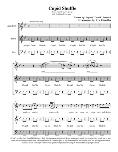 Cupid Shuffle (arr. Kyle Kitzmiller)