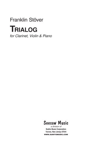 Trialog, for violin, clarinet & piano