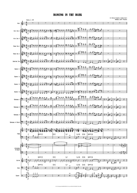 Dancing In The Dark (arr. Daryl McKenzie)