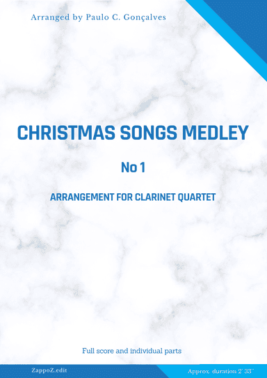 CHRISTMAS SONGS MEDLEY Nº 1 (arr. Paulo Cesar Gonçalves)
