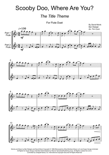 Scooby Doo, Where Are You? (arr. Tim Curd)