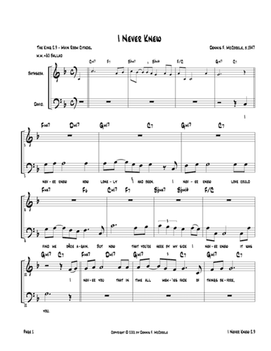 I Never Knew (King David and Bathsheba) from "The Kings" - ACT 2:Song 9