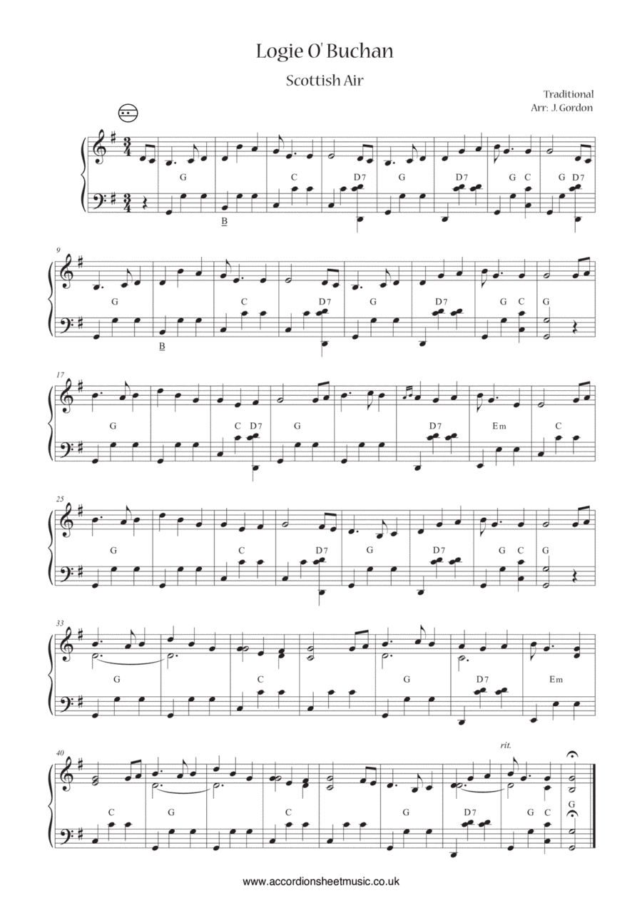 Logie O' Buchan (arr. Julia Gordon)