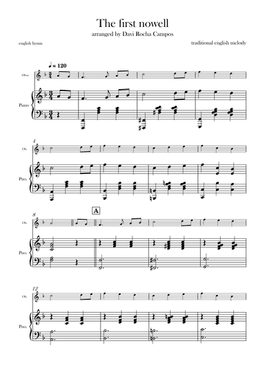The First nowell (arr. Davi Rocha Campos)