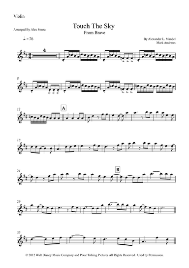 Touch The Sky (arr. Alex Souza)