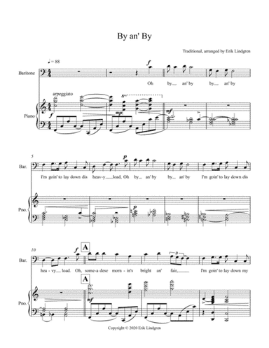 By an' By (African American Spiritual) (arr. Erik Lindgren)