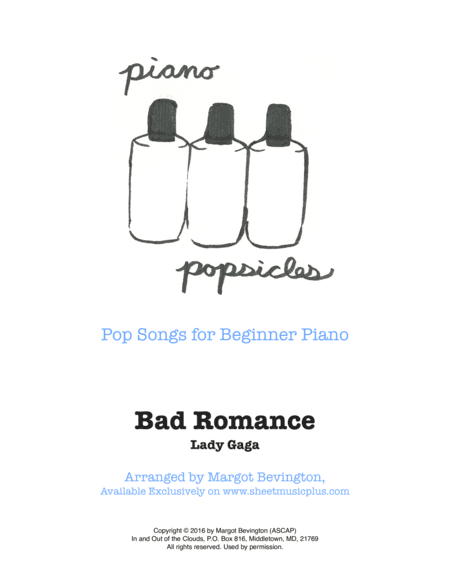Bad Romance (arr. Margot Bevington)