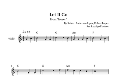 Let It Go (arr. Rodrigo Faleiros)