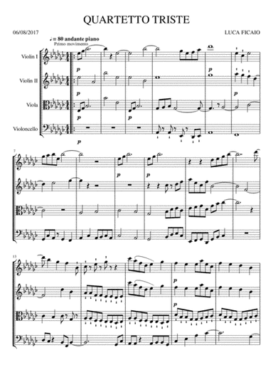 Quartetto triste