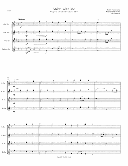 Abide With Me (arr. Tim Hill)
