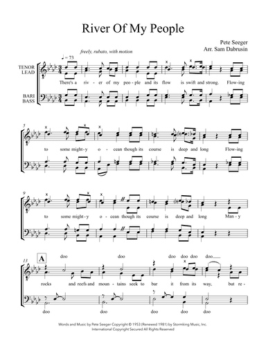 River Of My People (arr. Sam Dabrusin)
