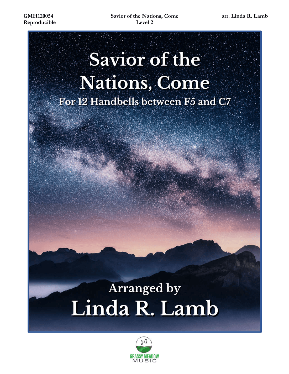 Savior of the Nations, Come (for 12 handbells) (arr. Linda R. Lamb)