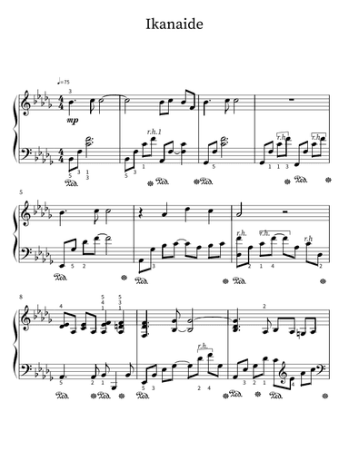 Ikanaide (arr. Noriko W.D.)